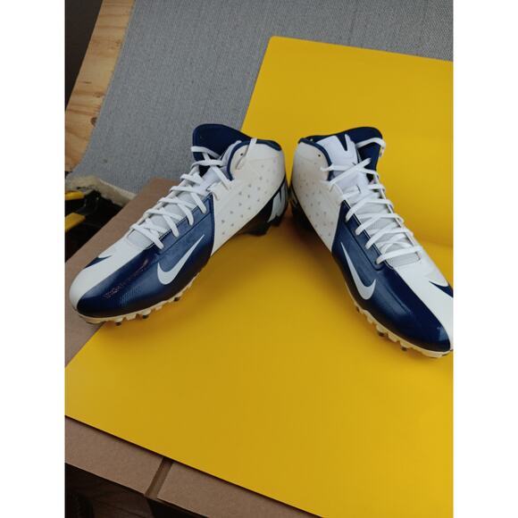 Nike Vapor Carbon Elite Football‎ Cleats Mens 16 Midnight Blue Hyperfuse Sports main image 12